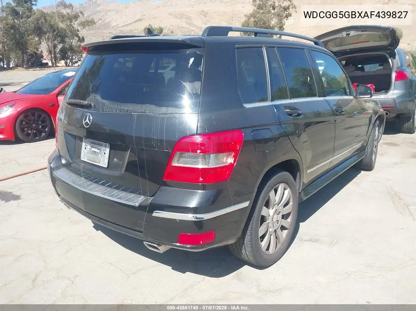 2010 Mercedes-Benz Glk 350 VIN: WDCGG5GBXAF439827 Lot: 45581740