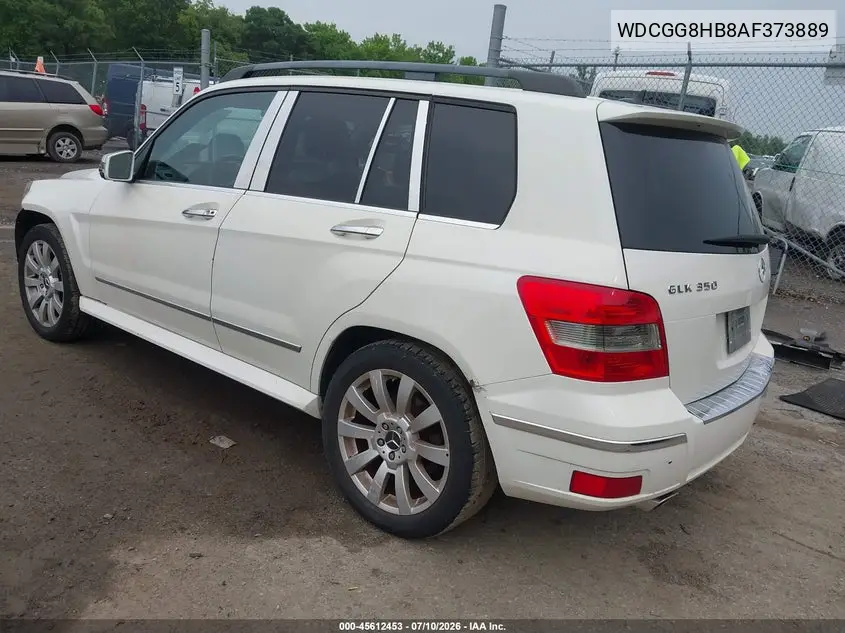 2010 Mercedes-Benz Glk 350 4Matic VIN: WDCGG8HB8AF373889 Lot: 45612453