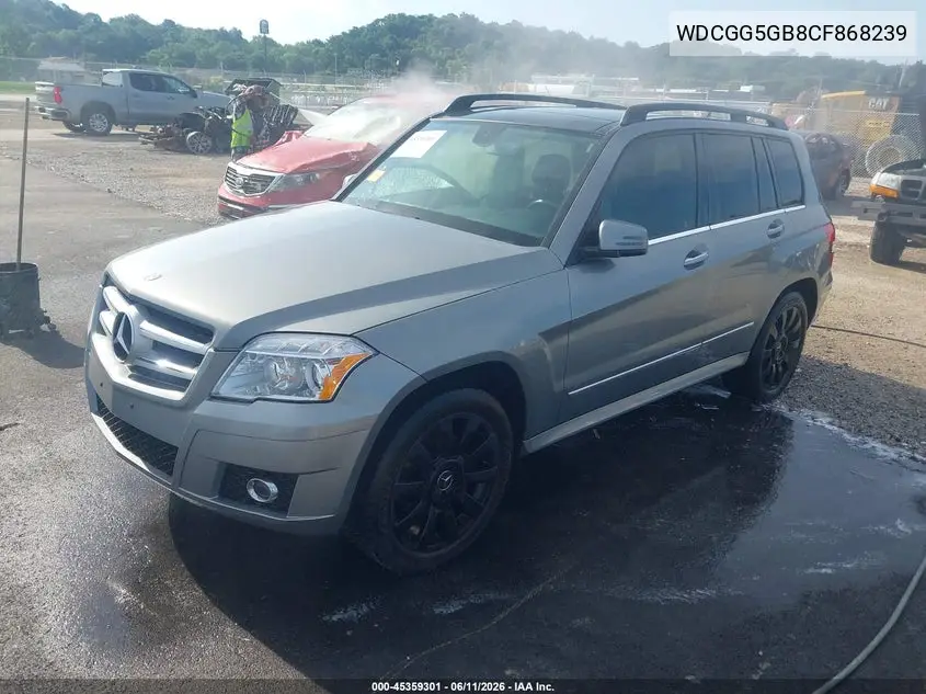 2012 Mercedes-Benz Glk 350 VIN: WDCGG5GB8CF868239 Lot: 45359301