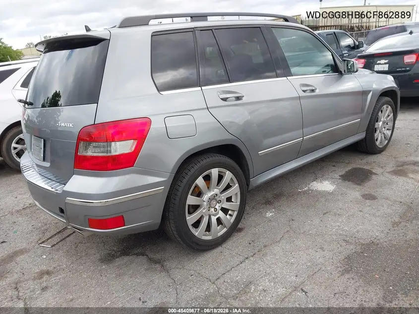 2012 Mercedes-Benz Glk 350 4Matic VIN: WDCGG8HB6CF862889 Lot: 45405677