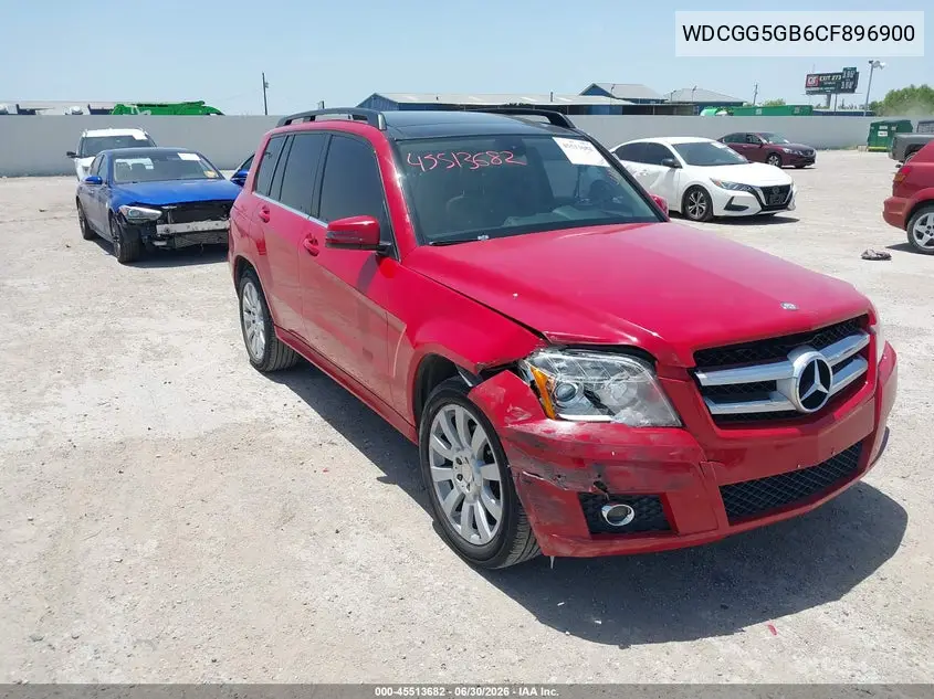 2012 Mercedes-Benz Glk 350 VIN: WDCGG5GB6CF896900 Lot: 45513682
