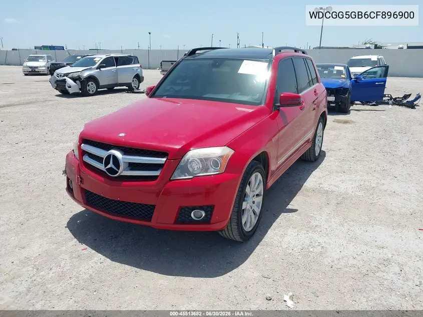 2012 Mercedes-Benz Glk 350 VIN: WDCGG5GB6CF896900 Lot: 45513682