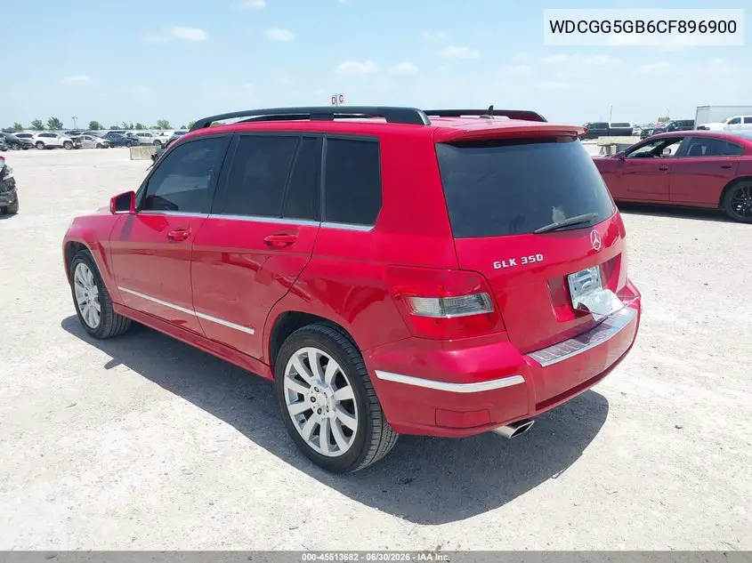 2012 Mercedes-Benz Glk 350 VIN: WDCGG5GB6CF896900 Lot: 45513682