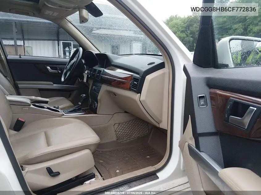 2012 Mercedes-Benz Glk 350 4Matic VIN: WDCGG8HB6CF772836 Lot: 45538719