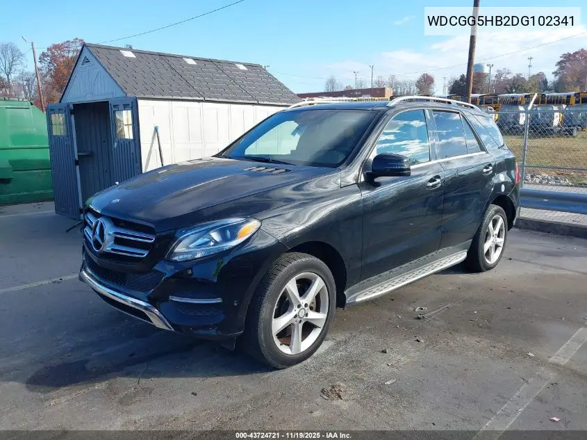 WDCGG5HB2DG102341 2013 Mercedes-Benz Glk 350