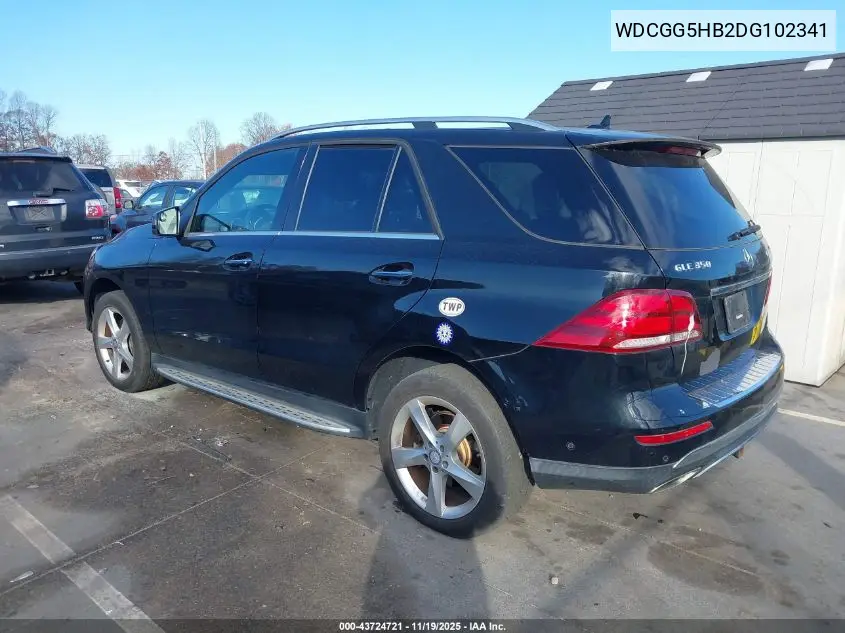 WDCGG5HB2DG102341 2013 Mercedes-Benz Glk 350
