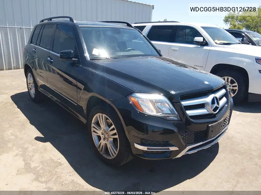 2013 Mercedes-Benz Glk 350 VIN: WDCGG5HB3DG126728 Lot: 45270225