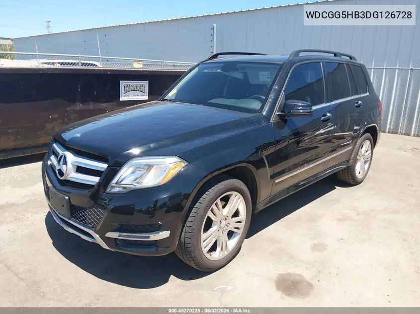 2013 Mercedes-Benz Glk 350 VIN: WDCGG5HB3DG126728 Lot: 45270225