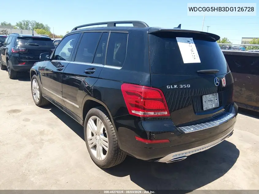 2013 Mercedes-Benz Glk 350 VIN: WDCGG5HB3DG126728 Lot: 45270225