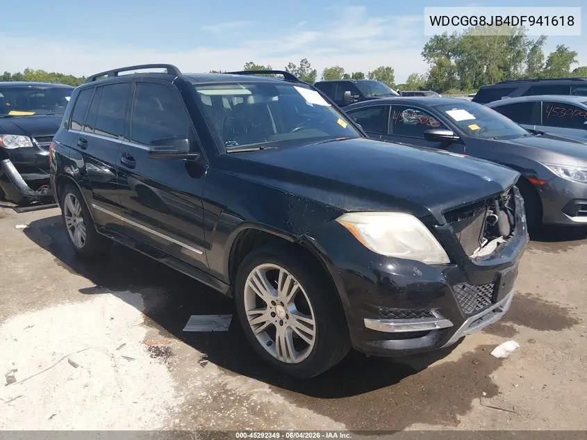 2013 Mercedes-Benz Glk 350 4Matic VIN: WDCGG8JB4DF941618 Lot: 45292349