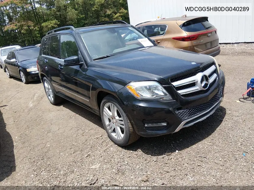 2013 Mercedes-Benz Glk 350 VIN: WDCGG5HB0DG040289 Lot: 45319991