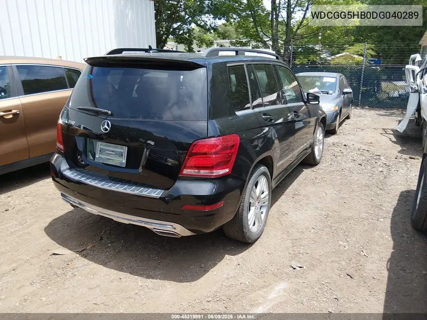 2013 Mercedes-Benz Glk 350 VIN: WDCGG5HB0DG040289 Lot: 45319991