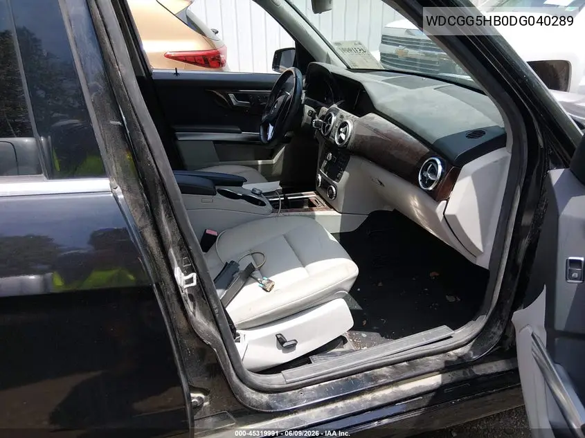 2013 Mercedes-Benz Glk 350 VIN: WDCGG5HB0DG040289 Lot: 45319991