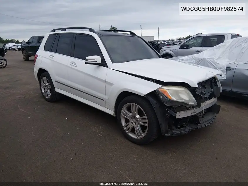 2013 Mercedes-Benz Glk 350 VIN: WDCGG5HB0DF982574 Lot: 45371756
