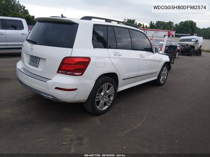 2013 Mercedes-Benz Glk 350 VIN: WDCGG5HB0DF982574 Lot: 45371756