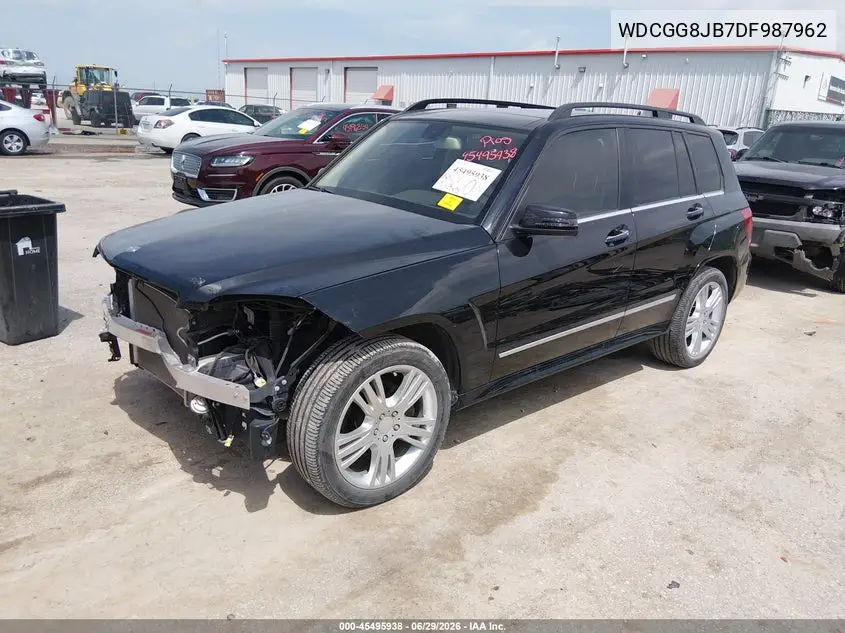 2013 Mercedes-Benz Glk 350 4Matic VIN: WDCGG8JB7DF987962 Lot: 45495938