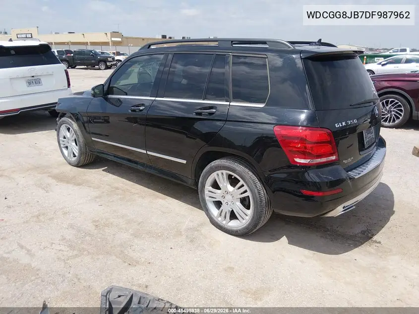 2013 Mercedes-Benz Glk 350 4Matic VIN: WDCGG8JB7DF987962 Lot: 45495938