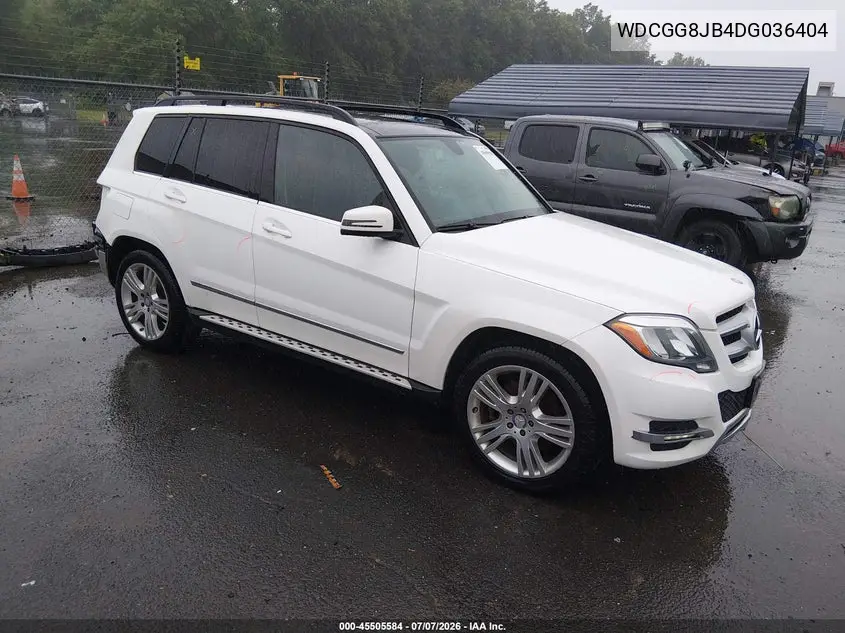 2013 Mercedes-Benz Glk 350 4Matic VIN: WDCGG8JB4DG036404 Lot: 45505584