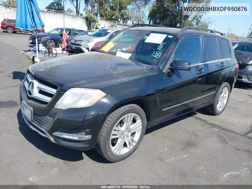 2013 Mercedes-Benz Glk 350 VIN: WDCGG5HBXDF950876 Lot: 45557774