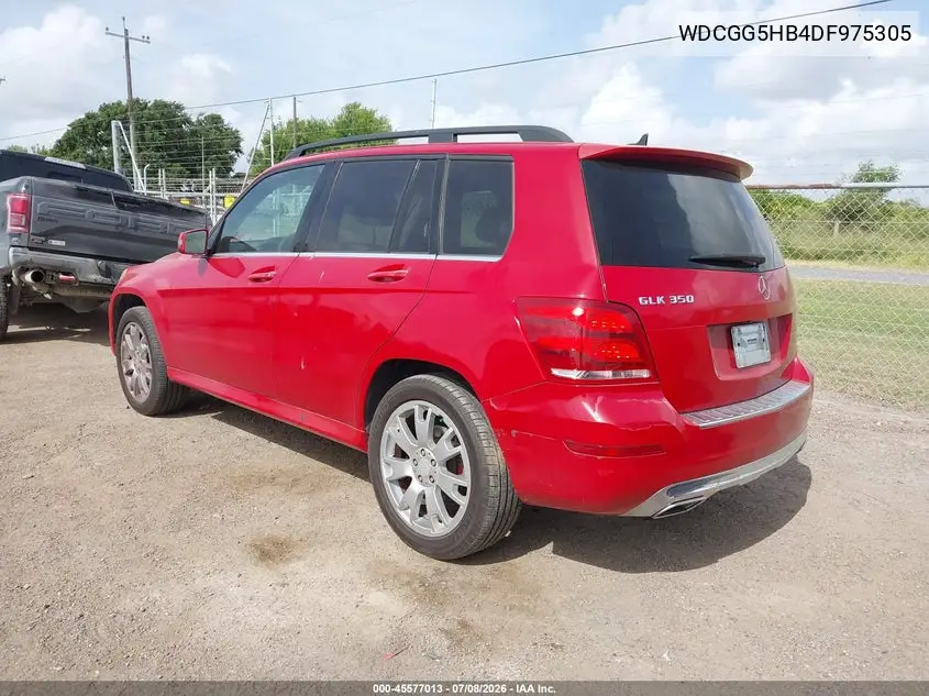 2013 Mercedes-Benz Glk 350 VIN: WDCGG5HB4DF975305 Lot: 45577013