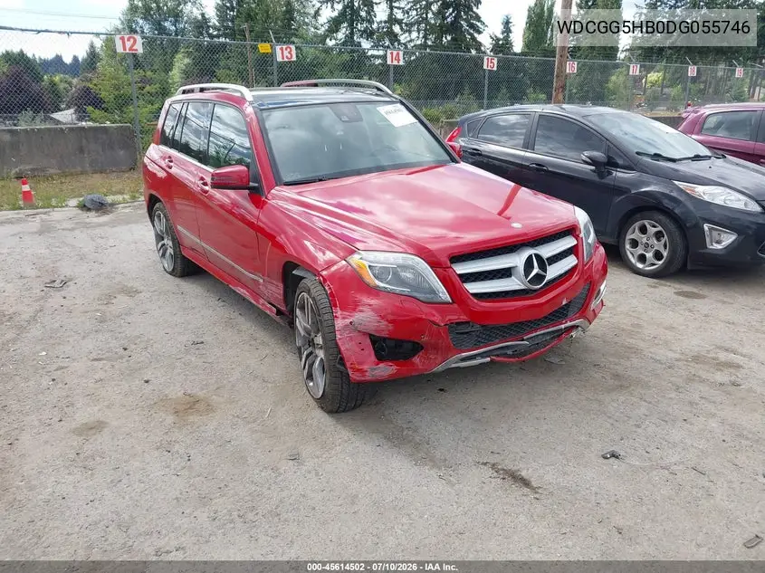 2013 Mercedes-Benz Glk 350 VIN: WDCGG5HB0DG055746 Lot: 45614502