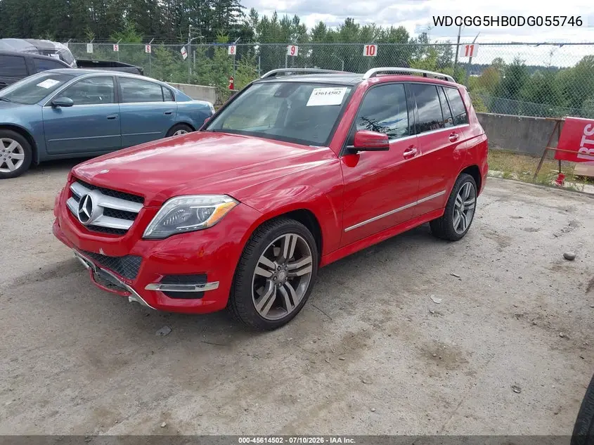 2013 Mercedes-Benz Glk 350 VIN: WDCGG5HB0DG055746 Lot: 45614502