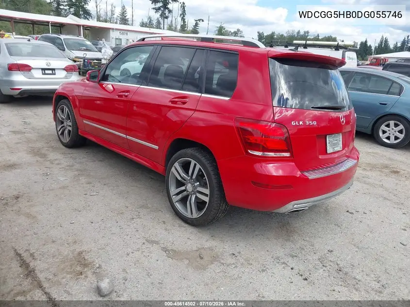 2013 Mercedes-Benz Glk 350 VIN: WDCGG5HB0DG055746 Lot: 45614502