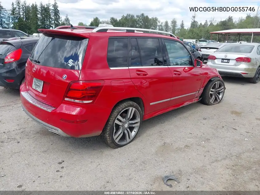 2013 Mercedes-Benz Glk 350 VIN: WDCGG5HB0DG055746 Lot: 45614502