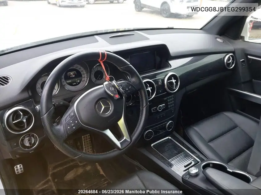 2014 Mercedes Benz Glk350 VIN: WDCGG8JB1EG299354 Lot: 20264684