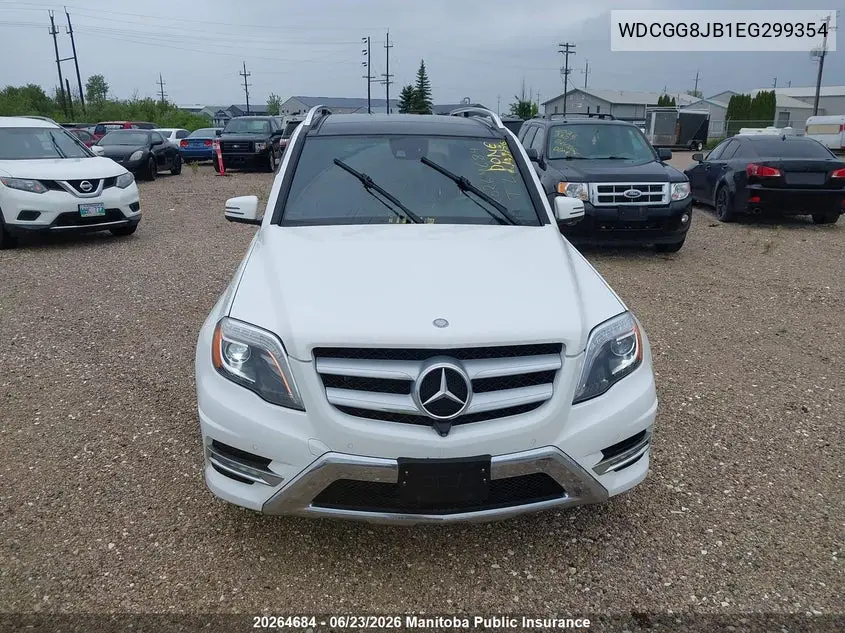 2014 Mercedes Benz Glk350 VIN: WDCGG8JB1EG299354 Lot: 20264684