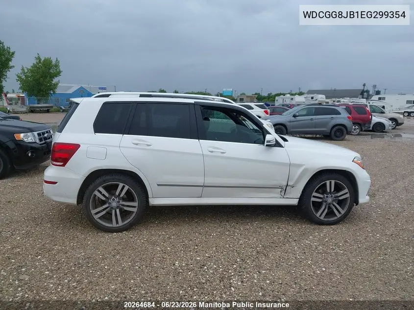2014 Mercedes Benz Glk350 VIN: WDCGG8JB1EG299354 Lot: 20264684