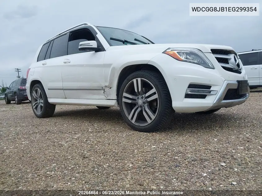 2014 Mercedes Benz Glk350 VIN: WDCGG8JB1EG299354 Lot: 20264684