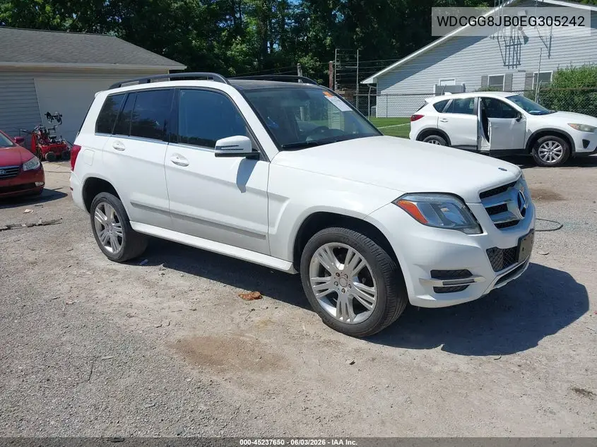 2014 Mercedes-Benz Glk 350 4Matic VIN: WDCGG8JB0EG305242 Lot: 45237650
