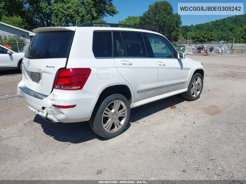 2014 Mercedes-Benz Glk 350 4Matic VIN: WDCGG8JB0EG305242 Lot: 45237650