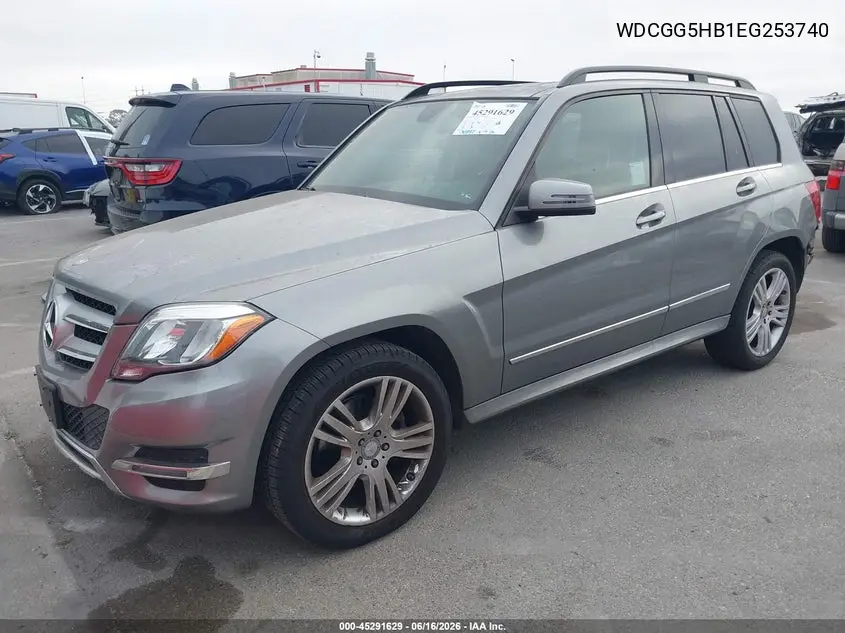 2014 Mercedes-Benz Glk 350 VIN: WDCGG5HB1EG253740 Lot: 45291629