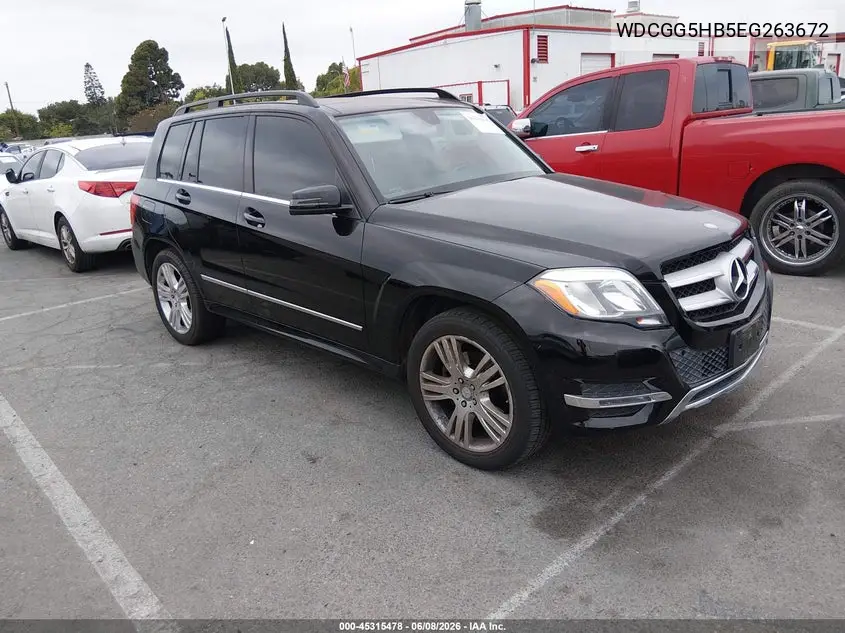 2014 Mercedes-Benz Glk 350 VIN: WDCGG5HB5EG263672 Lot: 45315478