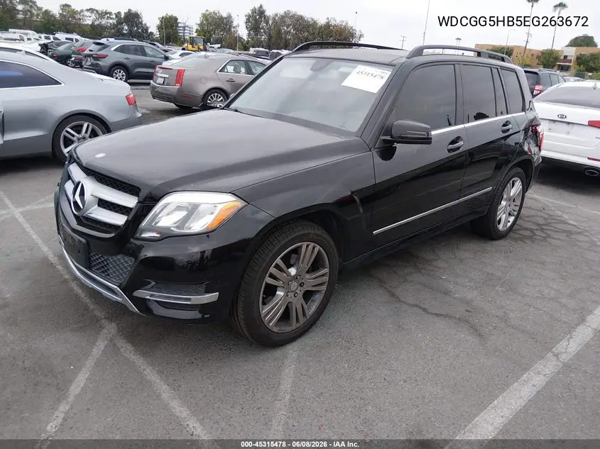 2014 Mercedes-Benz Glk 350 VIN: WDCGG5HB5EG263672 Lot: 45315478