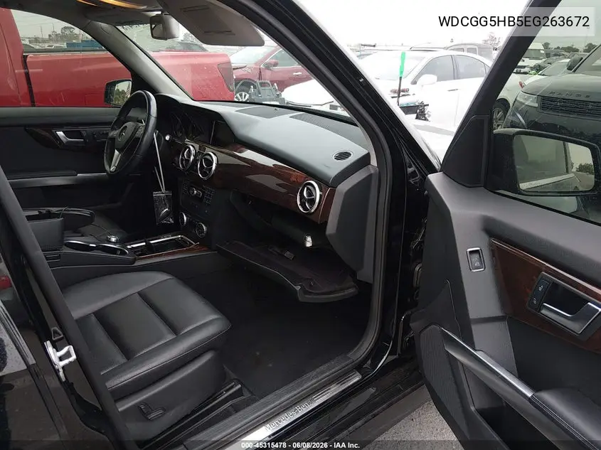 2014 Mercedes-Benz Glk 350 VIN: WDCGG5HB5EG263672 Lot: 45315478