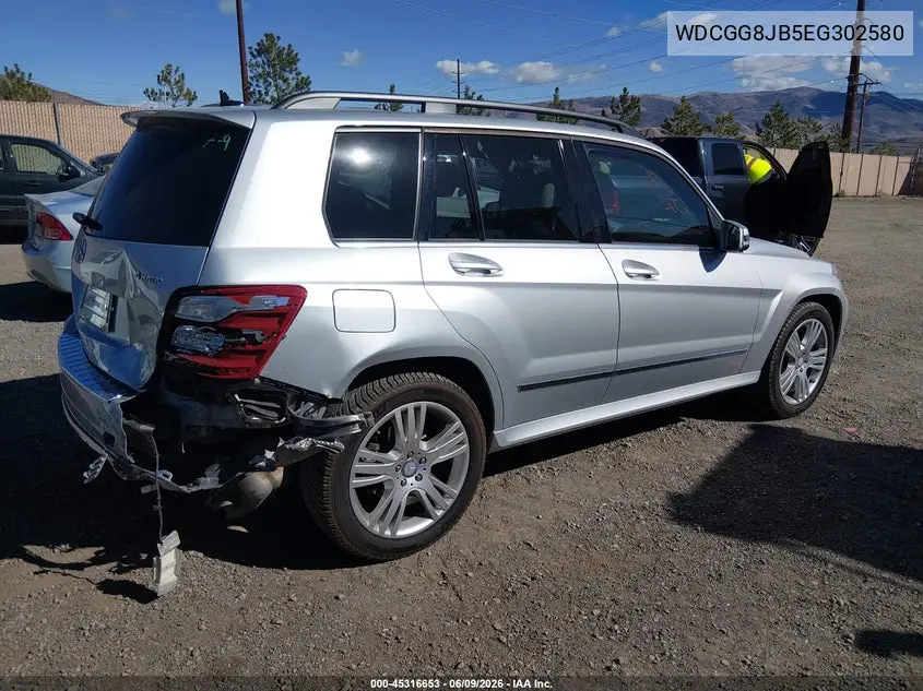 2014 Mercedes-Benz Glk 350 4Matic VIN: WDCGG8JB5EG302580 Lot: 45316653