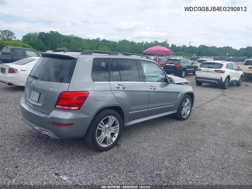2014 Mercedes-Benz Glk 350 4Matic VIN: WDCGG8JB4EG290812 Lot: 45319169