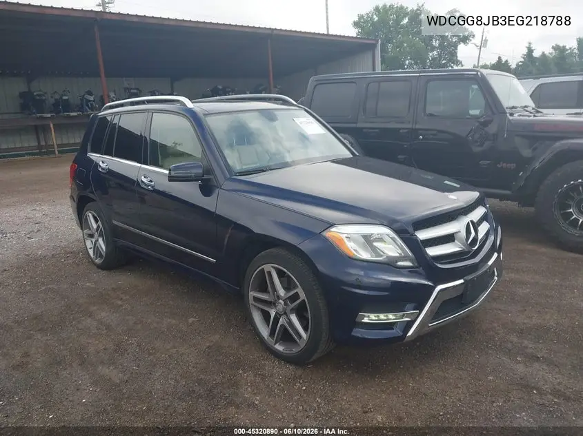 2014 Mercedes-Benz Glk 350 4Matic VIN: WDCGG8JB3EG218788 Lot: 45320890