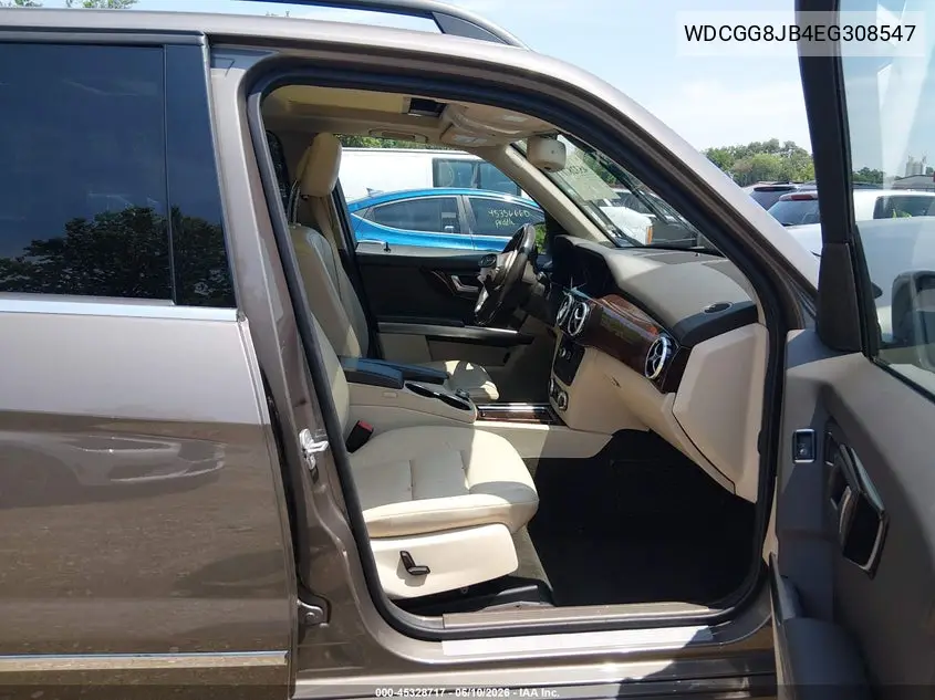 2014 Mercedes-Benz Glk 350 4Matic VIN: WDCGG8JB4EG308547 Lot: 45328717