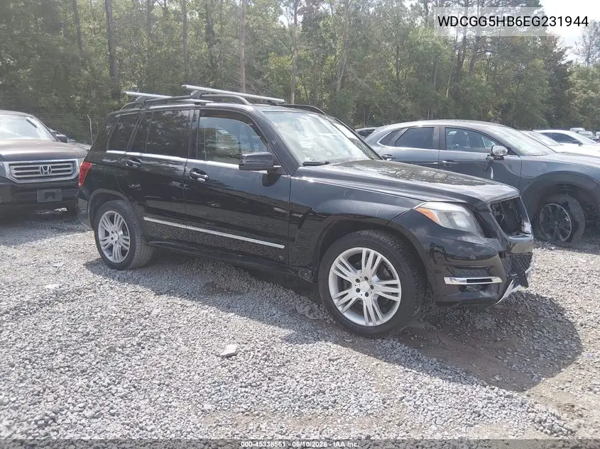 2014 Mercedes-Benz Glk 350 VIN: WDCGG5HB6EG231944 Lot: 45338561