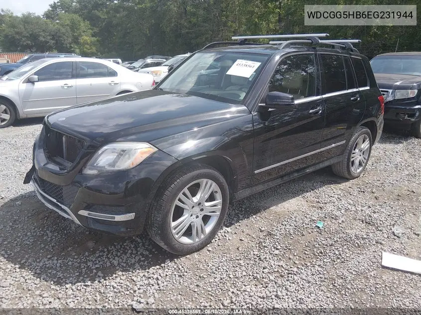 2014 Mercedes-Benz Glk 350 VIN: WDCGG5HB6EG231944 Lot: 45338561