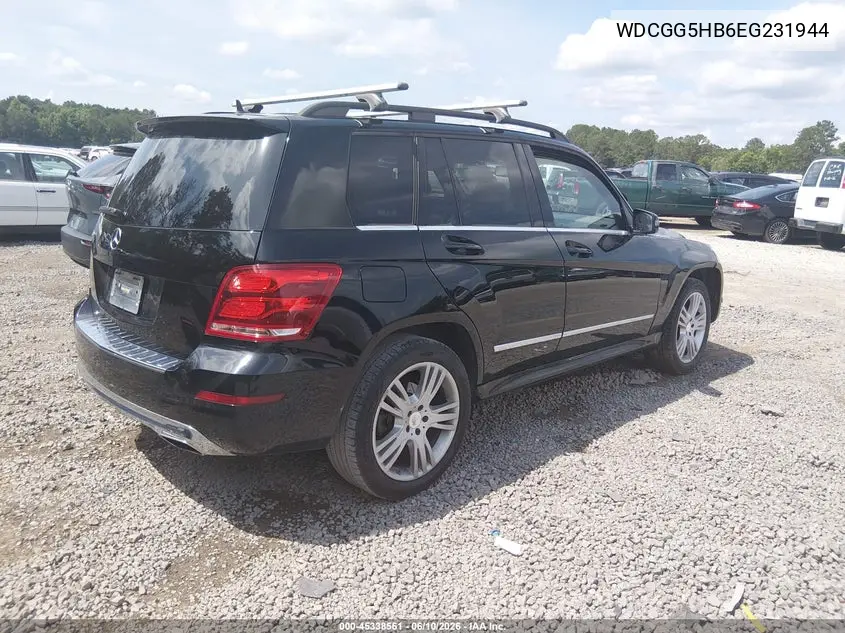 2014 Mercedes-Benz Glk 350 VIN: WDCGG5HB6EG231944 Lot: 45338561