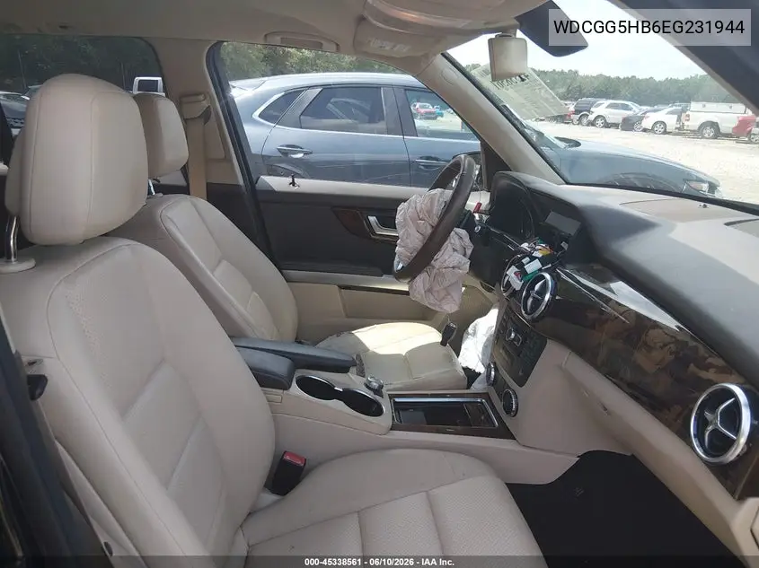 2014 Mercedes-Benz Glk 350 VIN: WDCGG5HB6EG231944 Lot: 45338561