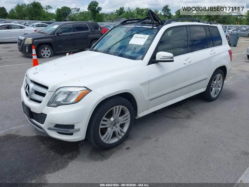 2014 Mercedes-Benz Glk 350 4Matic VIN: WDCGG8JB5EG171117 Lot: 45421824