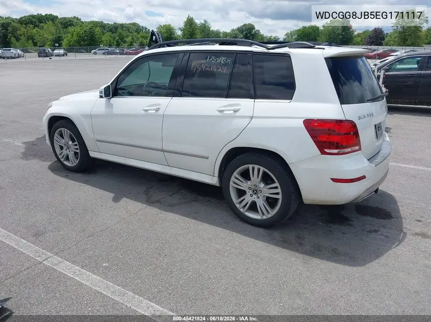 2014 Mercedes-Benz Glk 350 4Matic VIN: WDCGG8JB5EG171117 Lot: 45421824