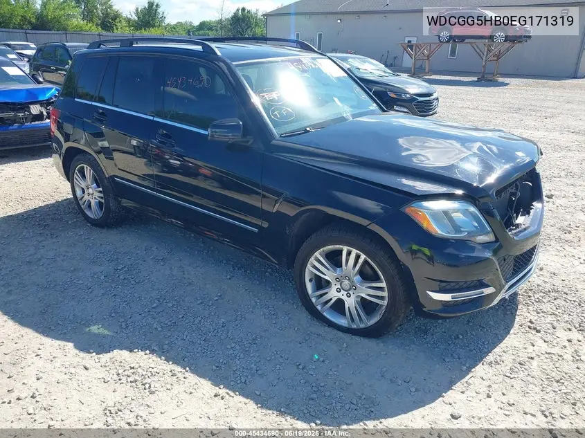 2014 Mercedes-Benz Glk 350 VIN: WDCGG5HB0EG171319 Lot: 45434690