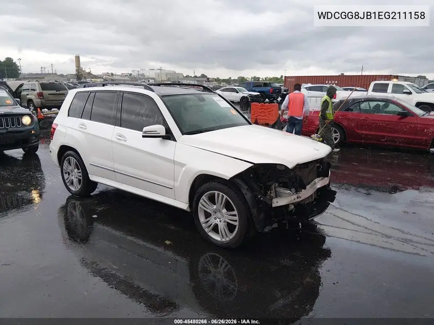 2014 Mercedes-Benz Glk 350 4Matic VIN: WDCGG8JB1EG211158 Lot: 45480266